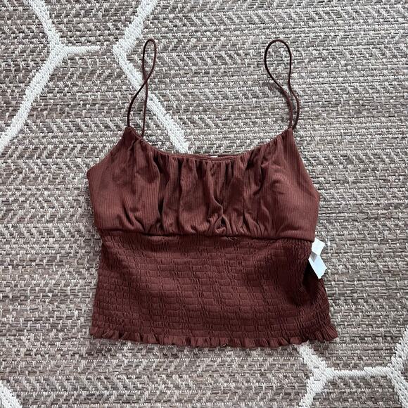 Ultra Flirt Tops - Ultra Flirt Cropped Tank Sz XL
